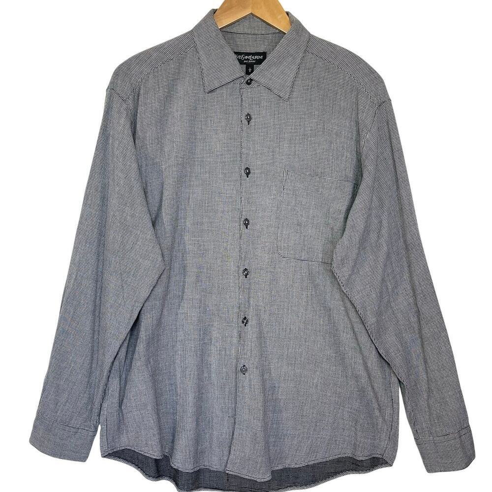 Yves Saint Laurent Pour Homme Vintage Men’s Black… - image 1